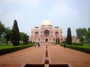 Humayun's Tomb, which I think rivals the Taj Mahal's beauty